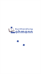 Mobile Screenshot of buchhandlung-lohmann.de